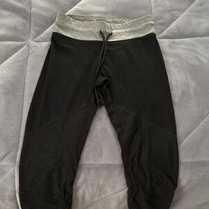 Black and Gray Jogger Pants
